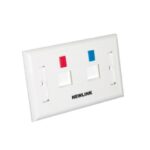WALL PLATE 2 PUERTOS